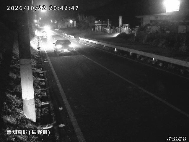 国道153号 善知鳥峠（辰野側）の現在の道路・河川状況