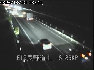 長野道 上り 塩尻IC付近の現在の道路・河川状況